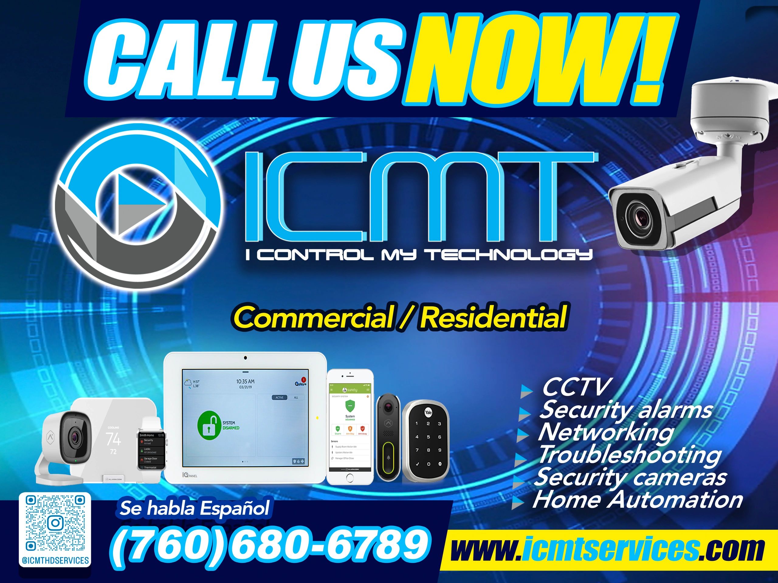 ICMT Services – Security & Home Automation